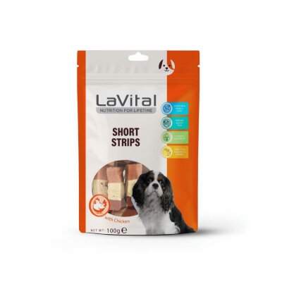 LaVital Tavuk,Ördek ve Morina Balıklı Köpek Ödülü 100 Gr