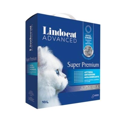 Lindocat Advanced Super Premium Extra Güçlü Topaklanan Kokusuz Kedi Kumu 10 Lt