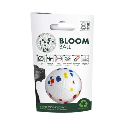 M-Pets Bloom Ball Parçalanmaz Top Köpek Oyuncağı 7 cm