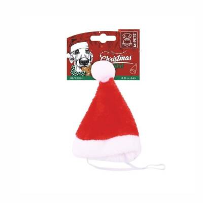 M-Pets Christmas Köpek Şapkası Kırmızı XS-S