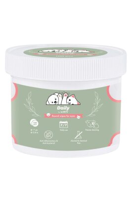 M-Pets Daily Kedi ve Köpek Göz Çevresi Temizleme Pedi 100'lÜ