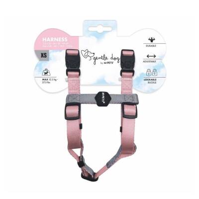 M-Pets Gentle Köpek Göğüs Tasması Pembe XS