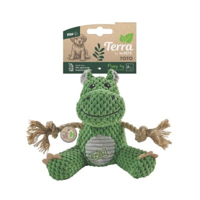 M-Pets Terra Eco Toto Peluş Yavru Köpek Oyuncağı 17 cm