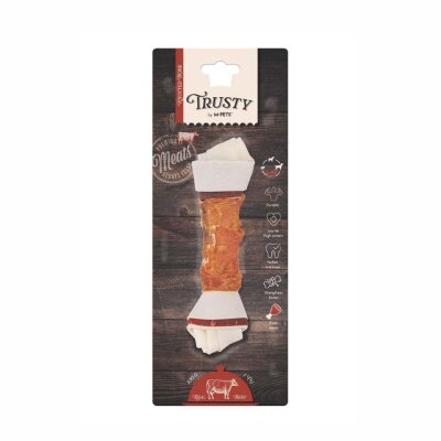 M-Pets Trusty Extra Biftekli Düğüm Köpek Ödül Kemiği 100 gr 20,3 cm