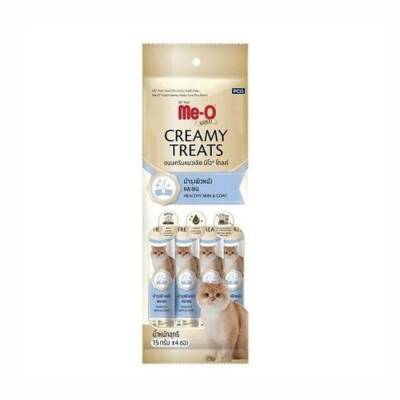 Me-O Gold Creamy Ton Balıklı ve Biotinli Yetişkin Kedi Ödülü 4x15 Gr