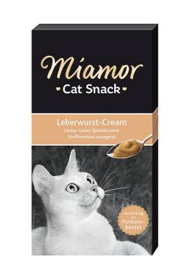 Miamor Cream Ciğerli Kedi Ödülü 6 X 15 gr