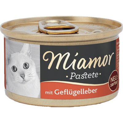 Miamor Pastete Ciğerli Konserve Yetişkin Kedi Maması 85 gr