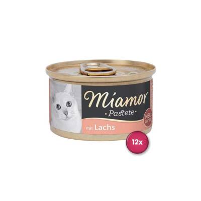 Miamor Pastete Somonlu Yetişkin Kedi Konservesi 85 Gr X 12 Adet