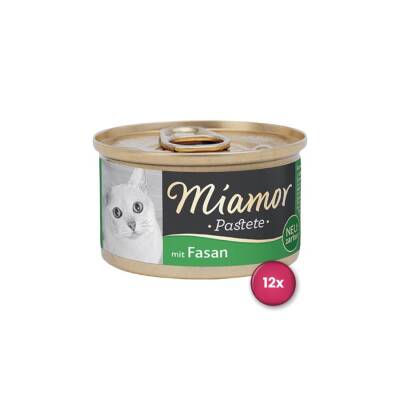 Miamor Pastete Sülünlü Kedi Konservesi 85 gr X 12 Adet