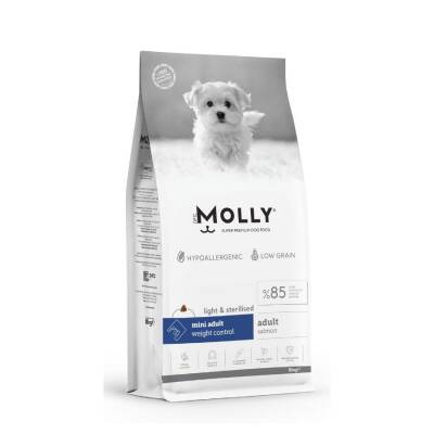 Molly Düşük Tahıllı Hypoallergenic Somonlu Küçük Irk Yetişkin Köpek Maması 8 Kg