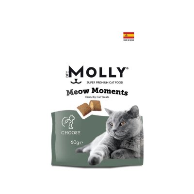 Molly Meow Moments Seçici Kediler İçin Kedi Ödül Maması 60 Gr