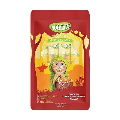 Moochie Creamy Tavuk Havuç ve Balkabağı Kedi Ödülü 5 X 15 gr
