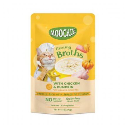 Moochie Tavuk Balkabağı İçerikli Kedi Çorbası 40 gr
