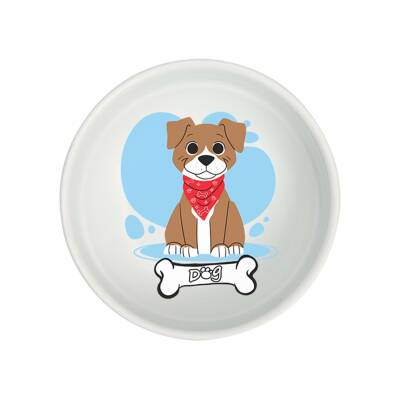 Natura Bone Köpek Seramik Mama Kabı 400 ml 15 cm
