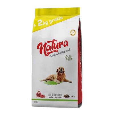 Natura Premium Kuzu Etli Yaban Mersinli Düşük Tahıllı Yetişkin Köpek Maması 12 kg