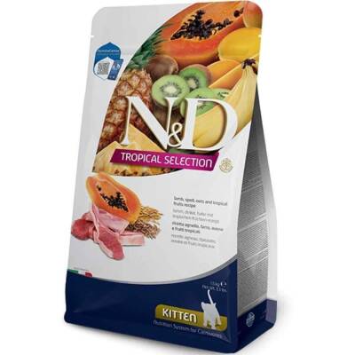 N&D Tropical Selection Kuzulu Yavru Kedi Maması 1.5 Kg