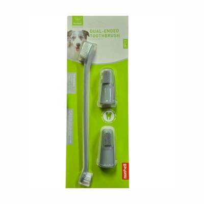 Nunbell Dental Care 3'lü Köpek Diş Temizleme Fırçası
