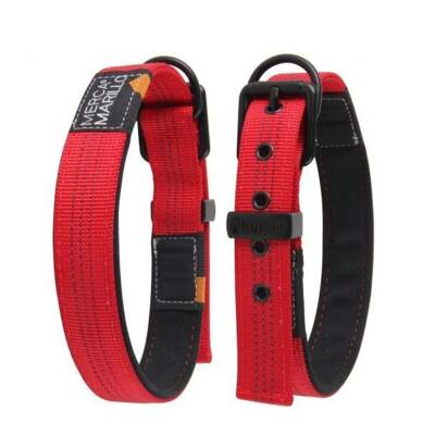 Nunbell Desenli Köpek Boyun Tasması Siyah 32-40 Cm