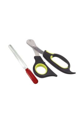 Nunbell Kedi Köpek Tırnak Makası + Törpü 14 cm
