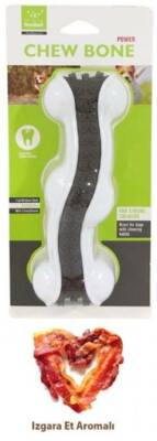 Nunbell Köpek Oyuncağı Izgara Et Aromalı Dolgulu Kemik Large 16 cm