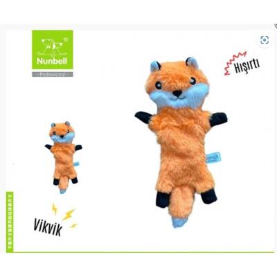 Nunbell Köpek Oyuncağı Peluş Tilki