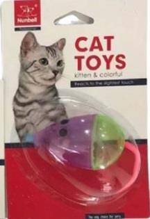 Nunbell Şeffaf Fare Kedi Oyuncağı