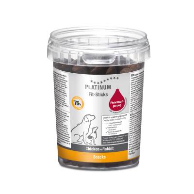Platinum Fit-Sticks Tavuklu ve Tavşanlı Köpek Ödülü 300 Gr