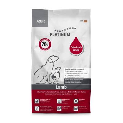 Platinum Kuzulu Yetişkin Köpek Maması 5 Kg