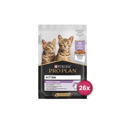 Pro Plan Pouch Sos İçinde Hindili Yavru Kedi Konservesi 85 gr X 26 Adet