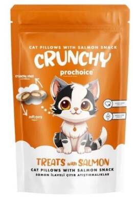 Prochoice Crunchy Somonlu Kedi Ödül Maması 60 gr