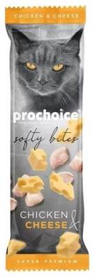 Prochoice Soft Bites Tavuk ve Peynirli Yumuşak Kedi Ödülü 10 gr