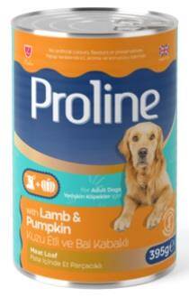 Proline Kuzu etli Balkabaklı Pate Ezme Yetişkin Köpek Maması 400 gr