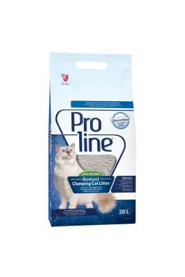 Proline Kokusuz Topaklanan Bentonit Kedi Kumu 20 lt