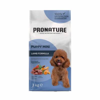 Pronature Daily Kuzu Etli Küçük Irk Yavru Köpek Maması 3 kg