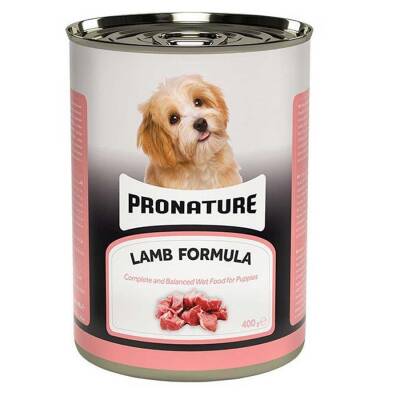 Pronature Kuzu Etli Yavru Köpek Konservesi 400gr