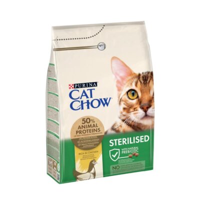 Purina Cat Chow Sterilised Tavuklu Yetişkin Kedi Maması 3 kg