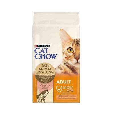 Purina Cat Chow Ton ve Somon Balıklı Yetişkin Kedi Maması 15 kg