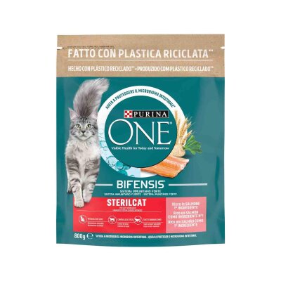 Purina One Somonlu Kısırlaştırılmış Kedi Maması 800 gr