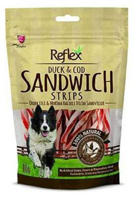 Reflex Kurutulmuş Ördek Etli ve Morina Balıklı Köpek Ödül Maması 80 gr