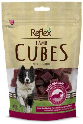 Reflex Kuzu Etli Küp Köpek Ödülü 80 gr