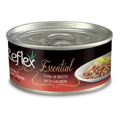 Reflex Plus Essential Ton Balığı Somonlu Kedi Konservesi 70 gr