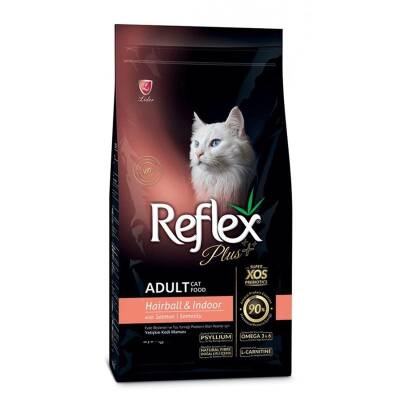 Reflex Plus Somonlu Hairball Yetişkin Kedi Maması 15 kg