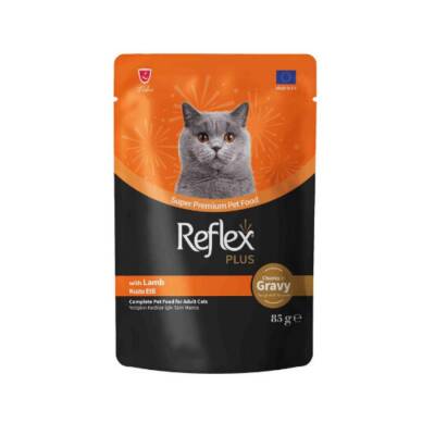 Reflex Plus Sos İçinde Parça Kuzu Etli Yetişkin Kedi Konservesi 85 Gr