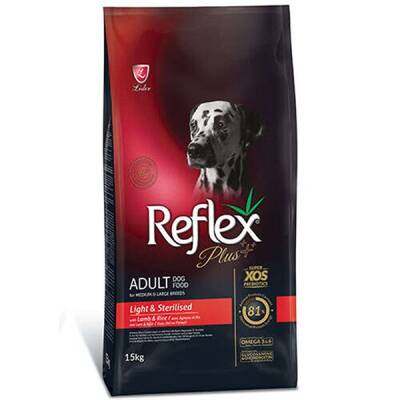 Reflex Plus Light Kuzulu Kısırlaştırılmış Yetişkin Köpek Maması 15 kg