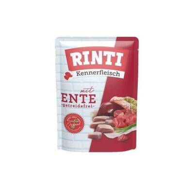 RINTI Pouch Ördekli Yetişkin Köpek Konservesi 400 Gr