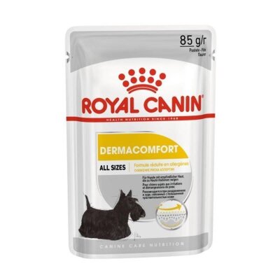 Royal Canin CCN Dermacomfort Pouch Deri Hassasiyetli Yetişkin Köpek Konservesi 85 gr