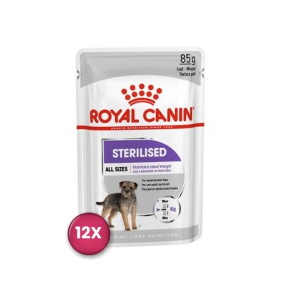Royal Canin CCN Sterilised Pouch Kısırlaştırılmış Yetişkin Köpek Konservesi 85 gr x 12 Adet