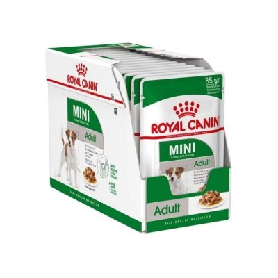 Royal Canin Mini Adult Pouch Yetişkin Köpek Konserve 85 gr X 12 Adet