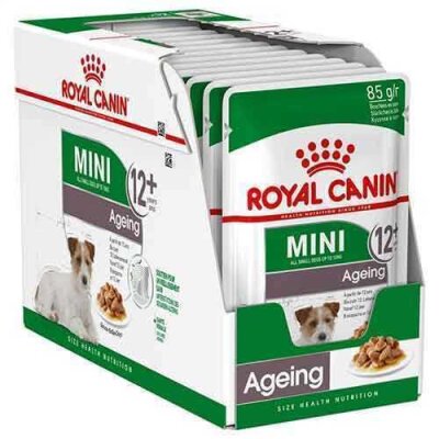 Royal Canin Mini Ageing +12 Küçük Irk Yaşlı Köpek Konservesi 85 gr X 12 Adet