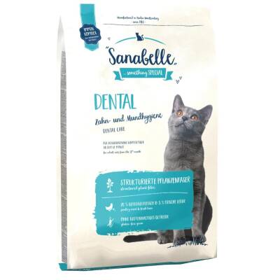 Sanabelle Dental Ağız ve Diş Sağlığı İçin Yetişkin Kedi Maması 2 kg
